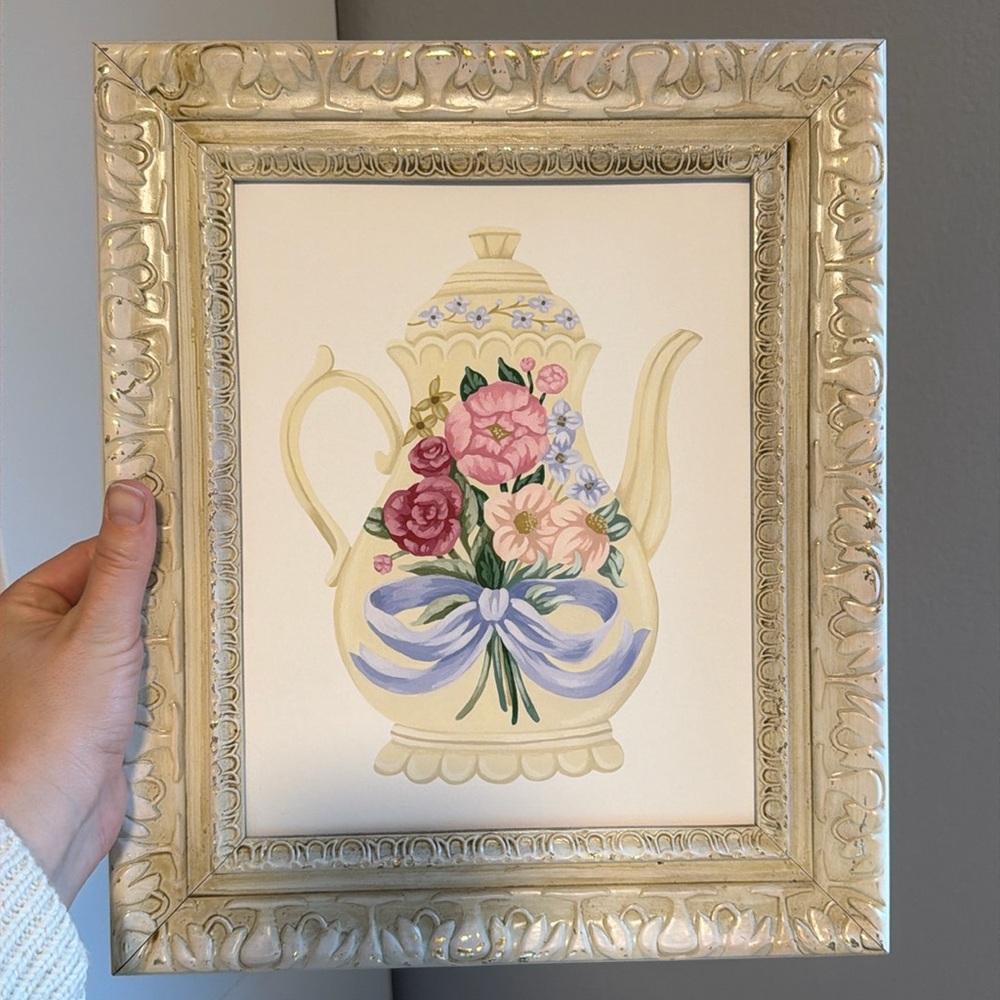 Teapot Print with Frame